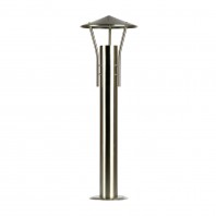 Oriel Lighting-Tresco Bollard 240V Outdoor 304 Stainless Steel Garden Bollard Light